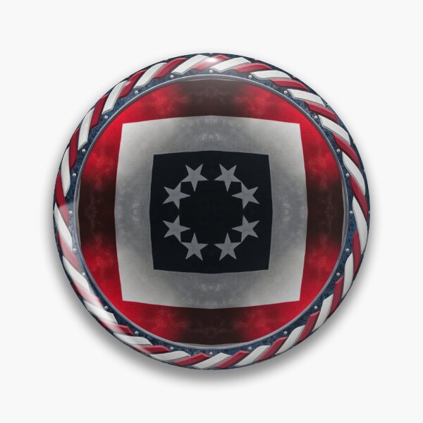 Artikelvorschau, Kaleidoscope July 4th Stars and Stripes in Celtic Circle Frame 37 entworfen und verkauft von Swabcraft.