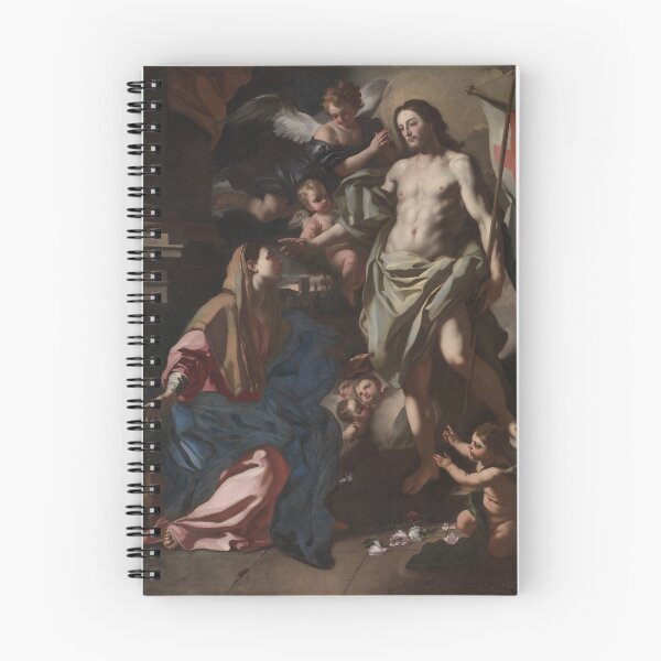 Item preview, The Risen Christ Appearing to the Virgin | Francesco Solimena | 1708 Baroque Biblical Art designed and sold by CJET.
