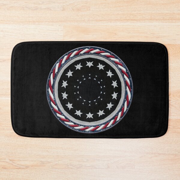 Item preview, Kaleidoscope July 4th Stars and Stripes in Celtic Circle Frame 40 designed and sold by Swabcraft.