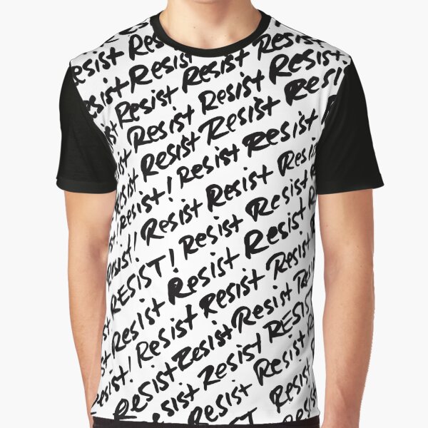Resist - B&W Graphic T-Shirt
