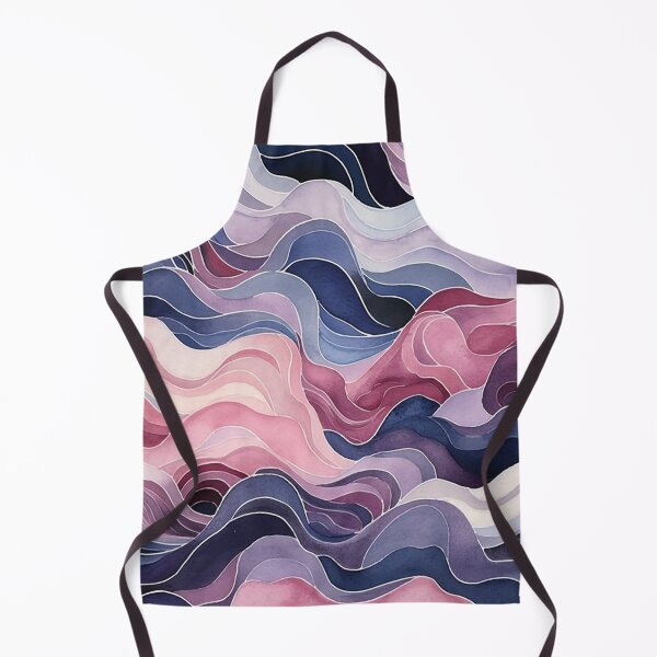 Item preview, Abstract wave watercolor pattern designed and sold by DaisyMarroquin.