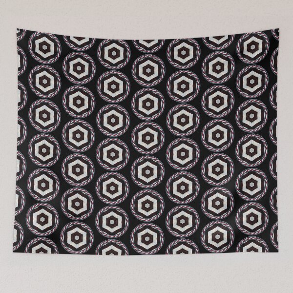Item preview, Kaleidoscope July 4th Stars and Stripes in Celtic Circle Frame 42 designed and sold by Swabcraft.
