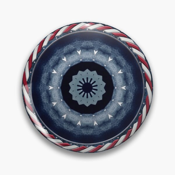 Artikelvorschau, Kaleidoscope July 4th Stars and Stripes in Celtic Circle Frame 43 entworfen und verkauft von Swabcraft.
