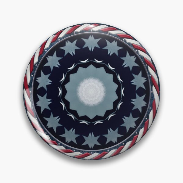 Artikelvorschau, Kaleidoscope July 4th Stars and Stripes in Celtic Circle Frame 44 entworfen und verkauft von Swabcraft.