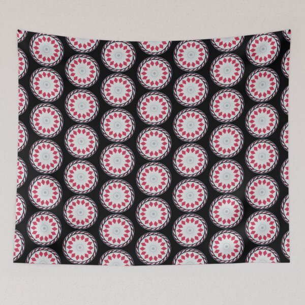 Item preview, Kaleidoscope July 4th Stars and Stripes in Celtic Circle Frame 45 designed and sold by Swabcraft.