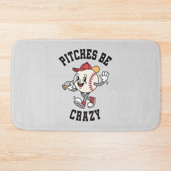 Item preview, Funny Vintage Baseball Cartoon: Pitches Be Crazy! designed and sold by hadleyfoo.