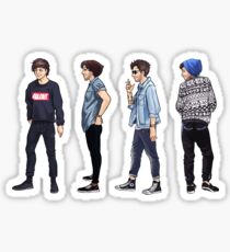 Lou in Blue Sticker
