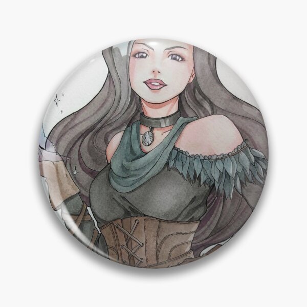 Item preview, Yennefer Watercolour Art designed and sold by ArtsyCats.