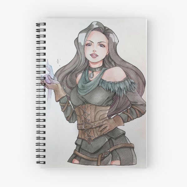 Item preview, Yennefer Watercolour Art designed and sold by ArtsyCats.