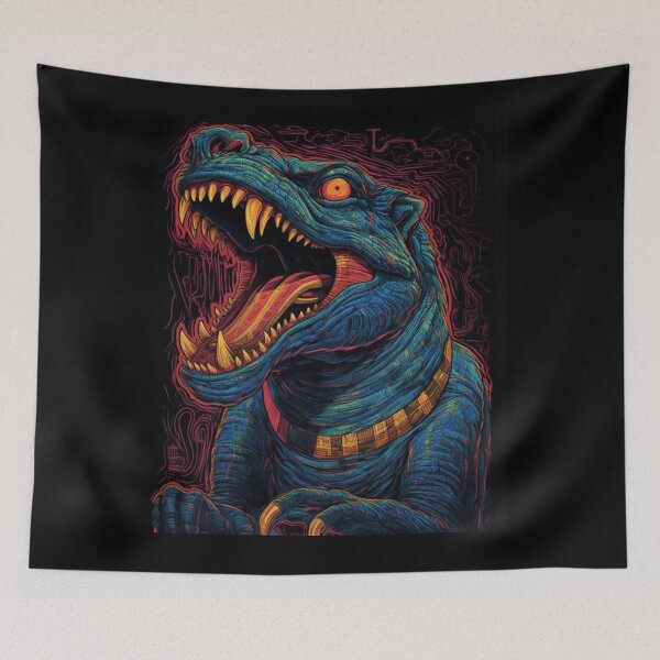 Item preview, Ammit, The Devourer - Egyptian Mythology Artwork designed and sold by JLCableStudio.
