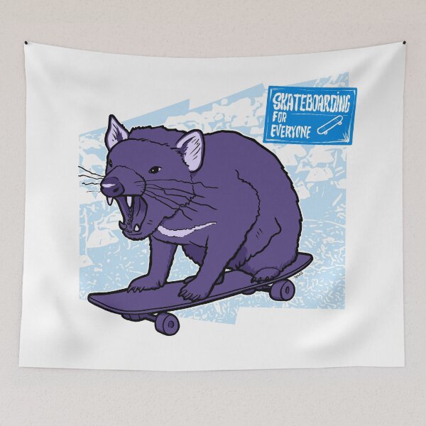Item preview, Tasmanian Devil - Skateboarding for everyone designed and sold by motylanoga.
