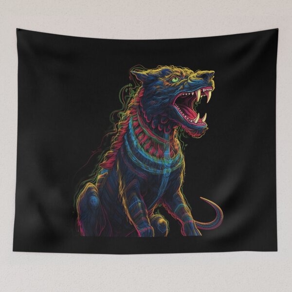 Item preview, Ammit, The Devourer - Egyptian Mythology Artwork designed and sold by JLCableStudio.