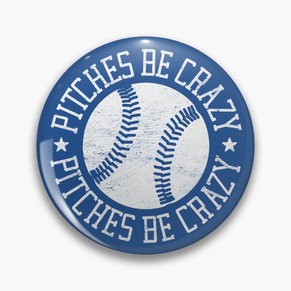Artikelvorschau, Lustiges Baseball-Design im Grunge-Stil: Pitches Be Crazy! entworfen und verkauft von hadleyfoo.