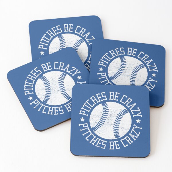 Item preview, Funny Grunge Style Baseball Design: Pitches Be Crazy! designed and sold by hadleyfoo.