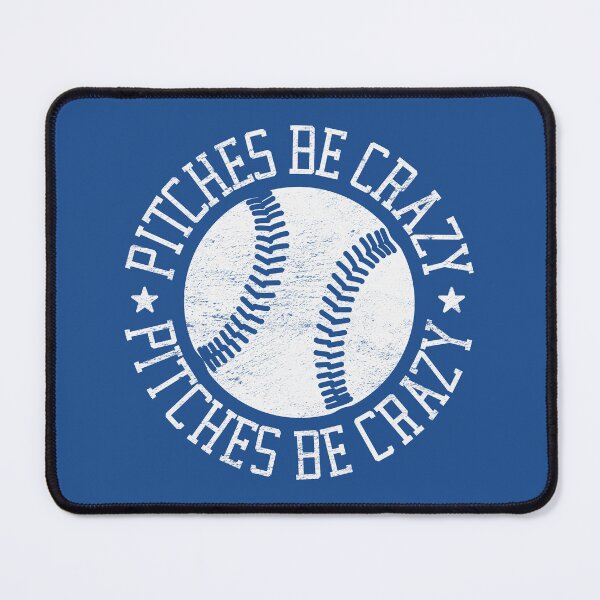 Item preview, Funny Grunge Style Baseball Design: Pitches Be Crazy! designed and sold by hadleyfoo.