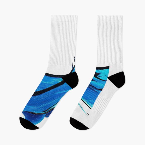 Item preview, Blue And White Abstract Modern Art Water Tight 1 designed and sold by Sharon Cummings Art.