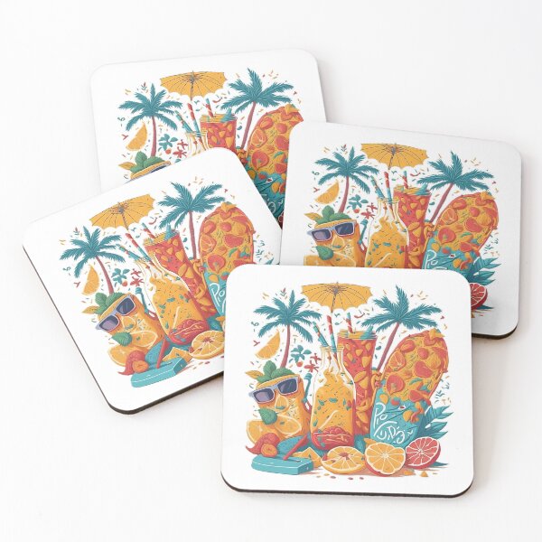 Aperçu de l'œuvre Tropical, été, ambiance de plage créée et vendue par AccendoStore.