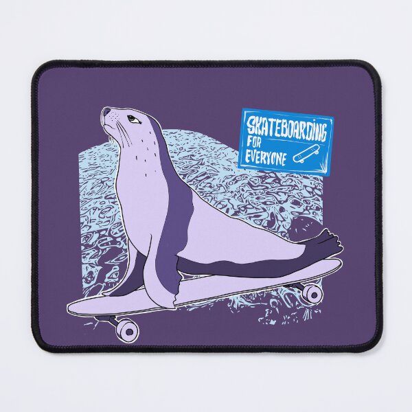 Item preview, Seal - Skateboarding for everyone designed and sold by motylanoga.