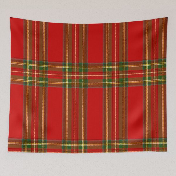 Item preview, Tartan Red Traditional Style of Fort William designed and sold by Threads & Fabrics.