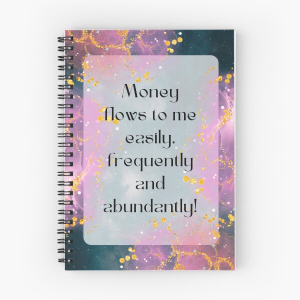 Item preview, Money Flows to Me Easily, Frequently and Abundantly Affirmation designed and sold by What Your Mind Needs.