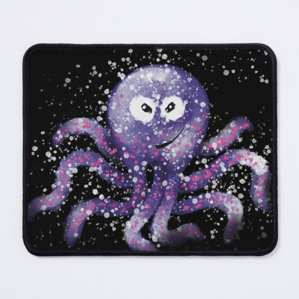 Item preview, Violet octopus designed and sold by Malvamalu.