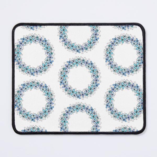 Item preview, Floral wreath drawing designed and sold by Zentura.