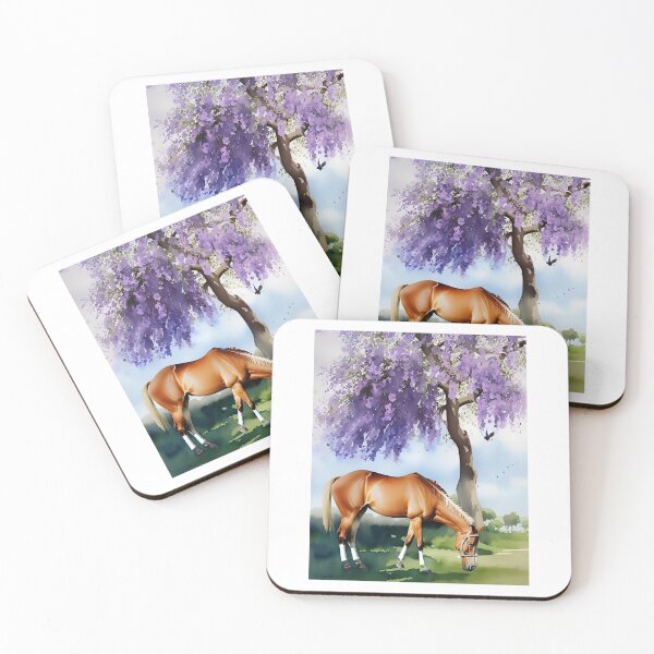 Item preview, Jacaranda Horse  designed and sold by languagetees.