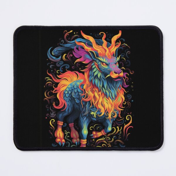 Item preview, Qilin: The Auspicious Dragon-Deer - Chinese Mythology Artwork designed and sold by JLCableStudio.
