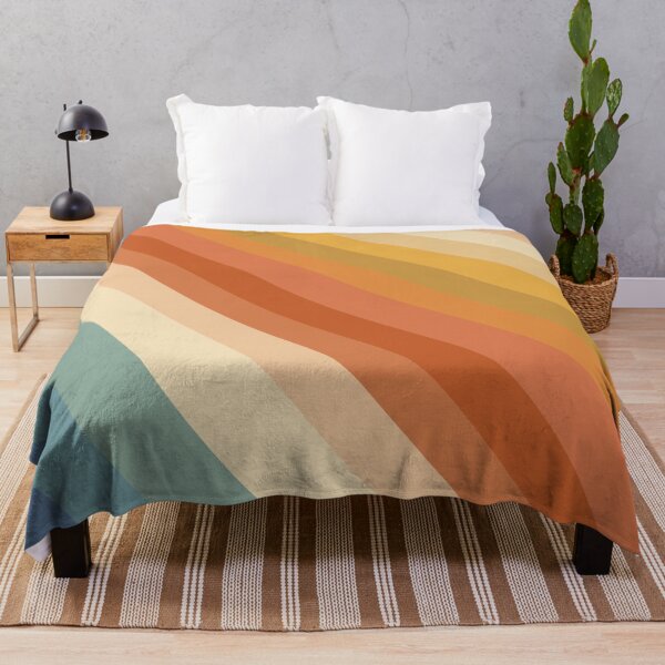 Item preview, Retro sun rays 70s rainbow pattern designed and sold by printguys.