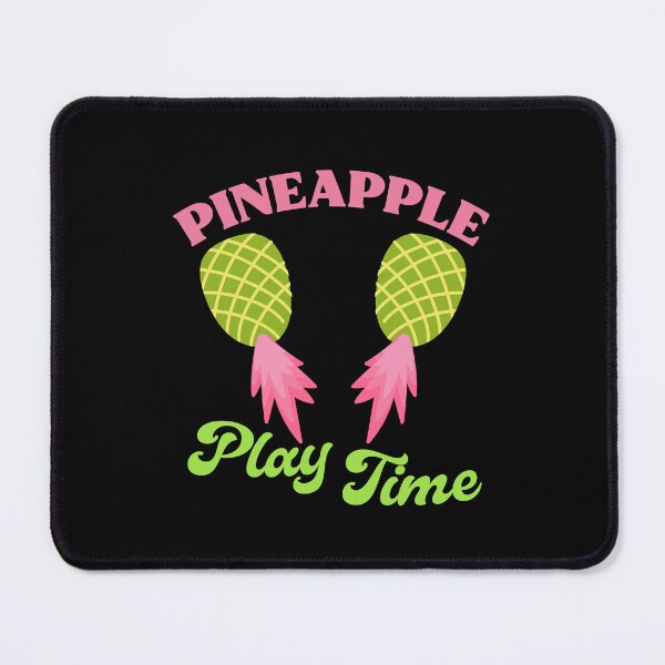 Item preview, Pineapple Play Time Funny Swinger Upside Down Pineapple designed and sold by SharpThreadZ.