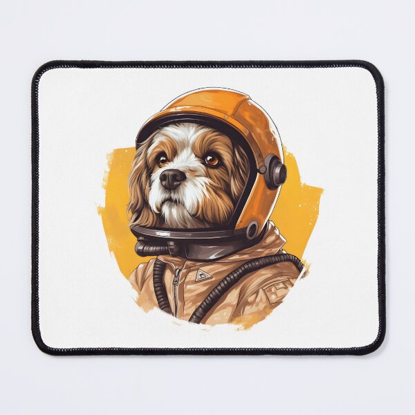 Item preview, Dog Wearing Spacesuit designed and sold by Print-Frenzyy.