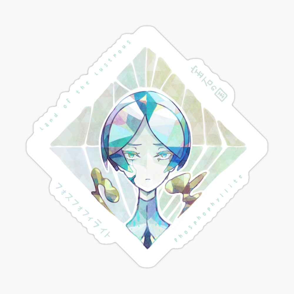Phosphophyllite Short Hair Ver Houseki No Kuni Poster By Sedeto Redbubble