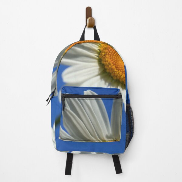 Item preview, Big chamomile on blue sky background designed and sold by olena2552.