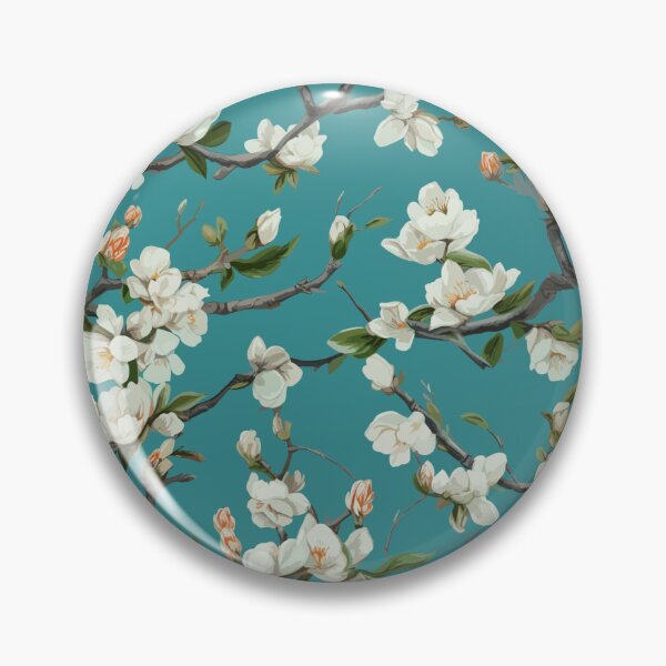 Item preview, Ephemeral Garden, the delicacy of Almond Blossoms designed and sold by LoversCovers.