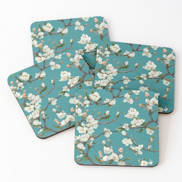 Item preview, Ephemeral Garden, the delicacy of Almond Blossoms designed and sold by LoversCovers.