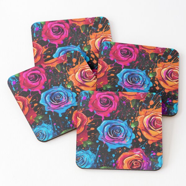 Item preview, Rainbow flowers designed and sold by BloodRubyz.
