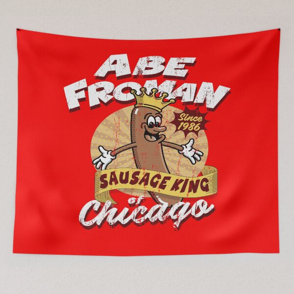 Item preview, Abe Froman Sausage King of Chicago Retro 1986 designed and sold by Alema Art.