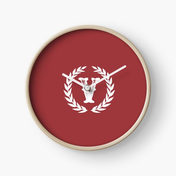 Item preview, Rustic Red Monogram: Letter V designed and sold by Jared Davies.