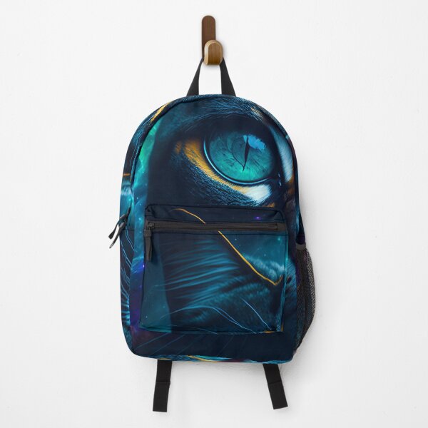 Item preview, Cosmic cat gaze visionary art designed and sold by ZenStickConcept.
