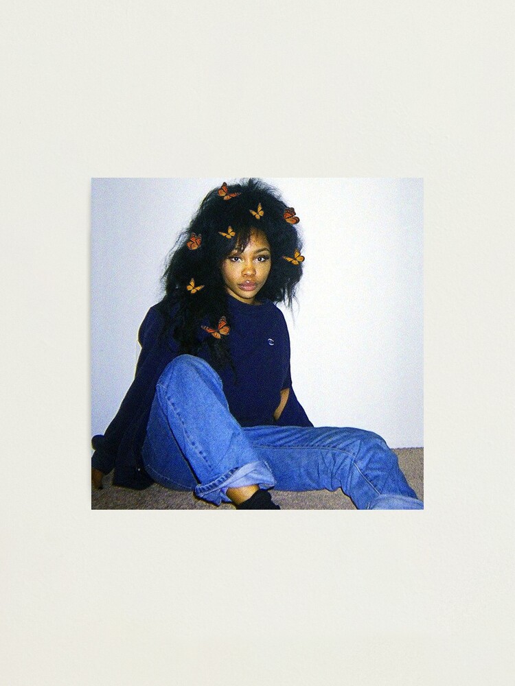 Alternate view of butterfly sza Photographic Print