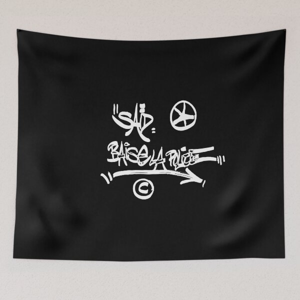Item preview, SAID BAISE LA POLICE POSTER designed and sold by Lahaine1317.