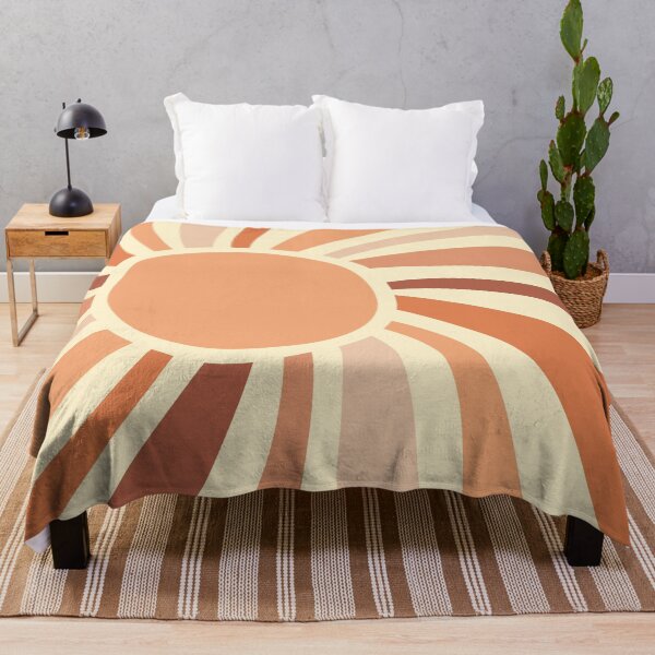 Item preview, Retro Sunburst Groovy Abstract Print designed and sold by printguys.