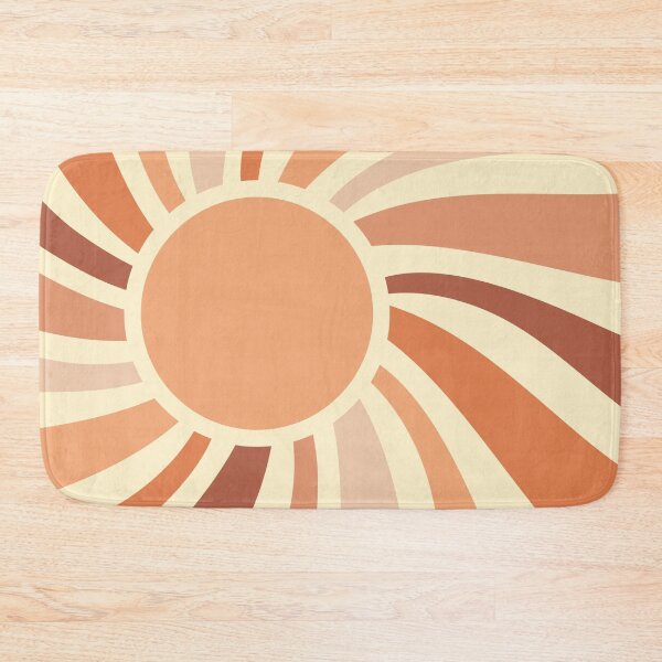 Item preview, Retro Sunburst Groovy Abstract Print designed and sold by printguys.