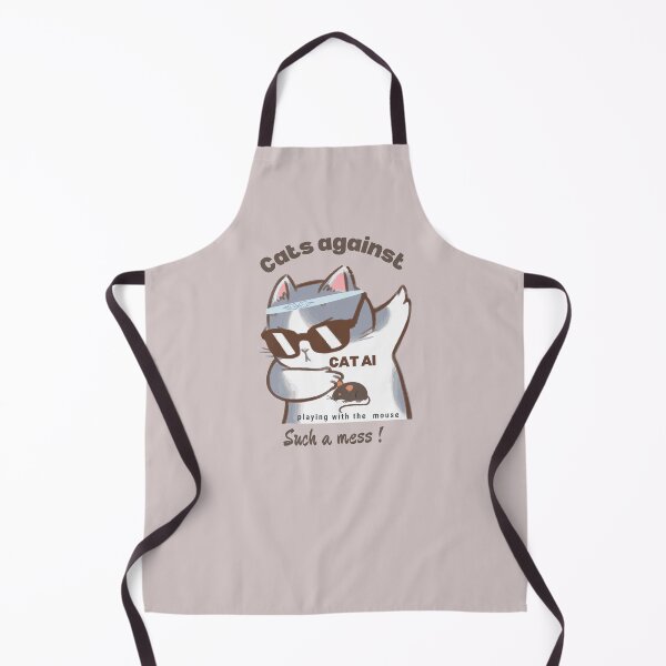 Item preview, Cats against Cat AI playing with mouse designed and sold by Narcisa22.