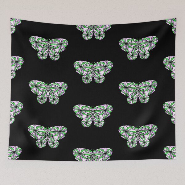 Item preview, Genderqueer Pride Moth (Version 2) designed and sold by O1RSH.