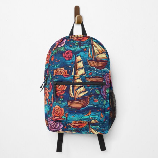 Item preview, Sailing boats pattern designed and sold by BloodRubyz.