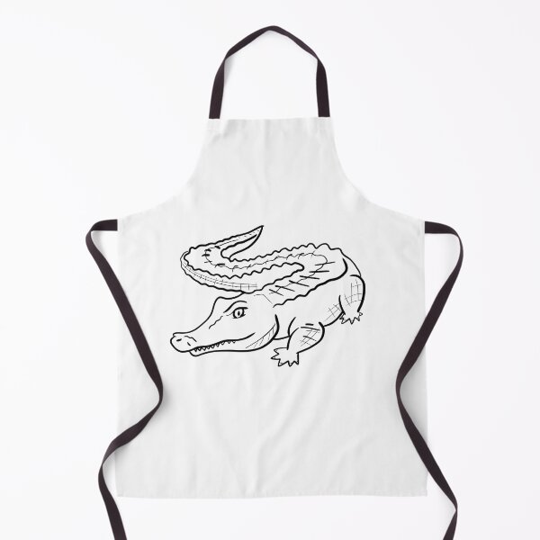 Item preview, Stick figure alligator - Welshdesigns designed and sold by welshdesigns.