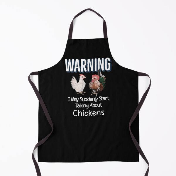 Item preview, Warning I May Suddenly Start Talking About Chickens For Serama Lovers designed and sold by Zurickdesigns.