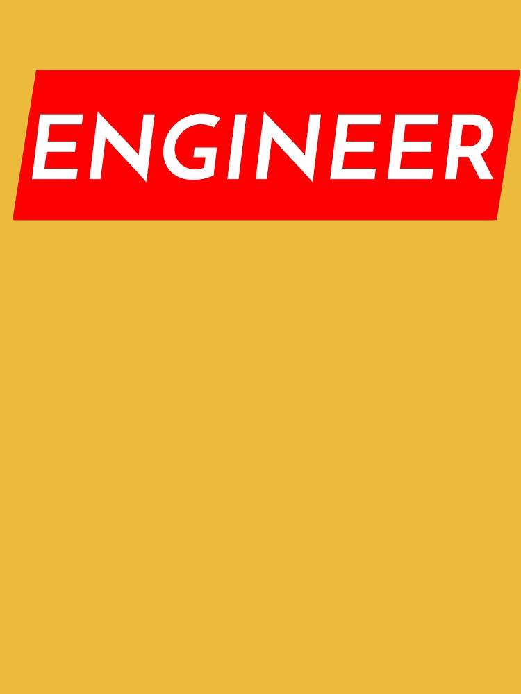 Engineer Supreme Logo Poster for Sale by kachow9500