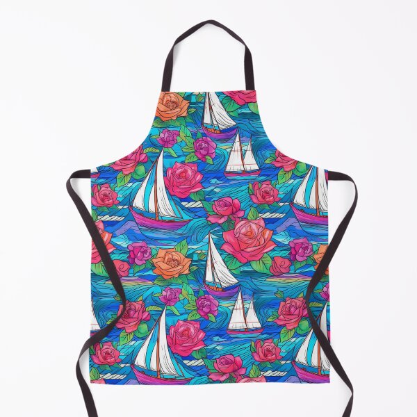 Item preview, Sailing boats pattern designed and sold by BloodRubyz.